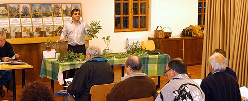 Seminars on medicinal plants in the Letona-Korta farmstead